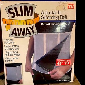 Adjustable Slimming Belt Slims & trims instantly Fully Adjustable 49”-70” Unisex